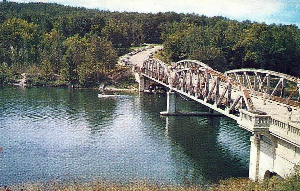 Five Channel Bridge At Oscoda